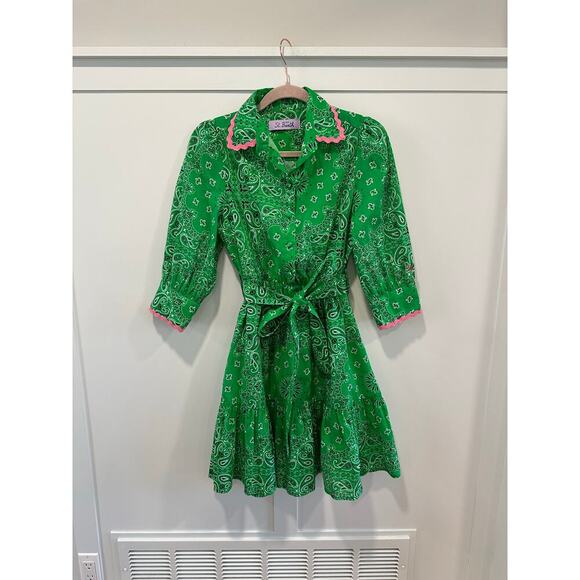 NWT MC2 St. Barth Daisi Bandana Dress Size M - Picture 2 of 9